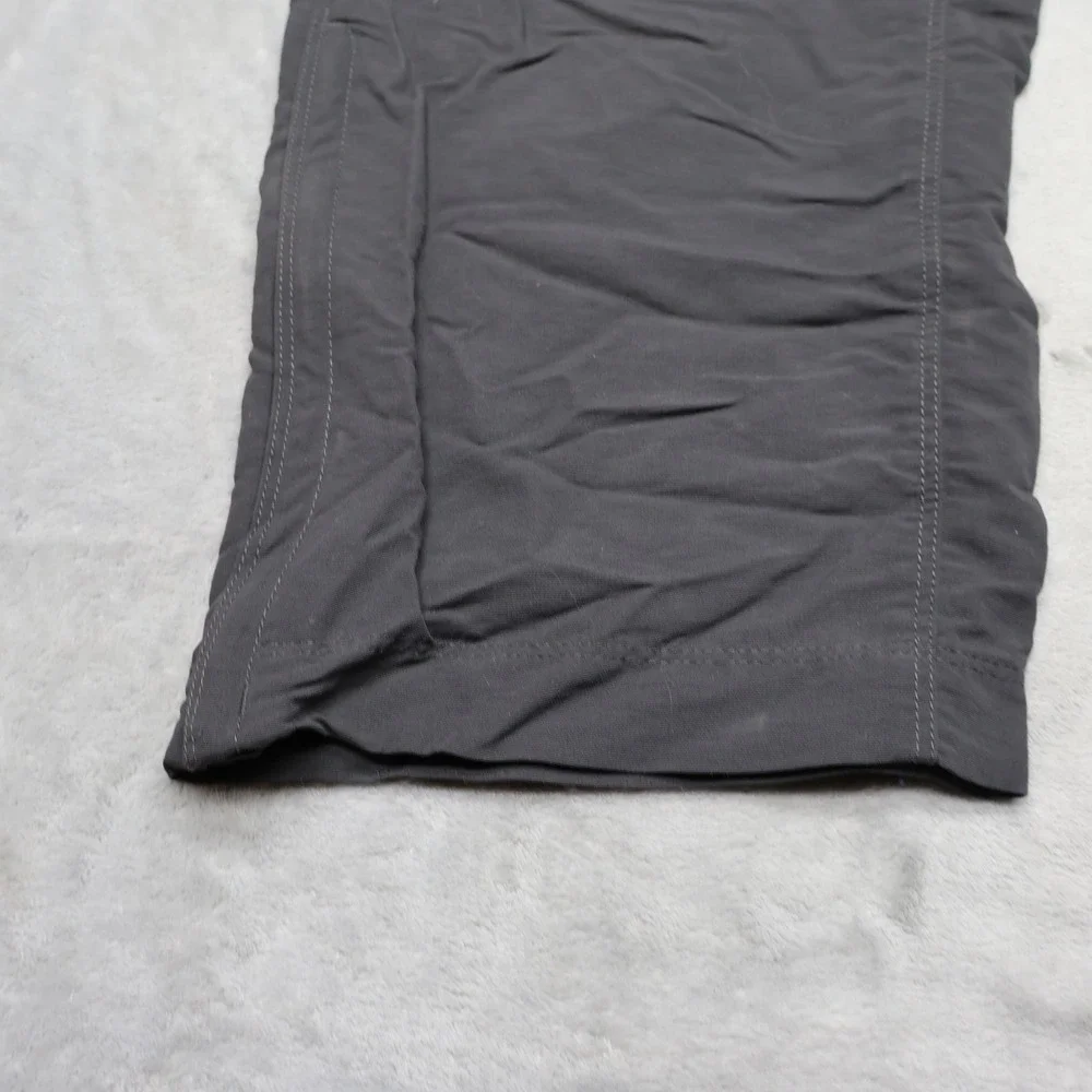 North Face Pant Men Medium Black Convertible Quick Dry Lightweight Outdoor 30x29